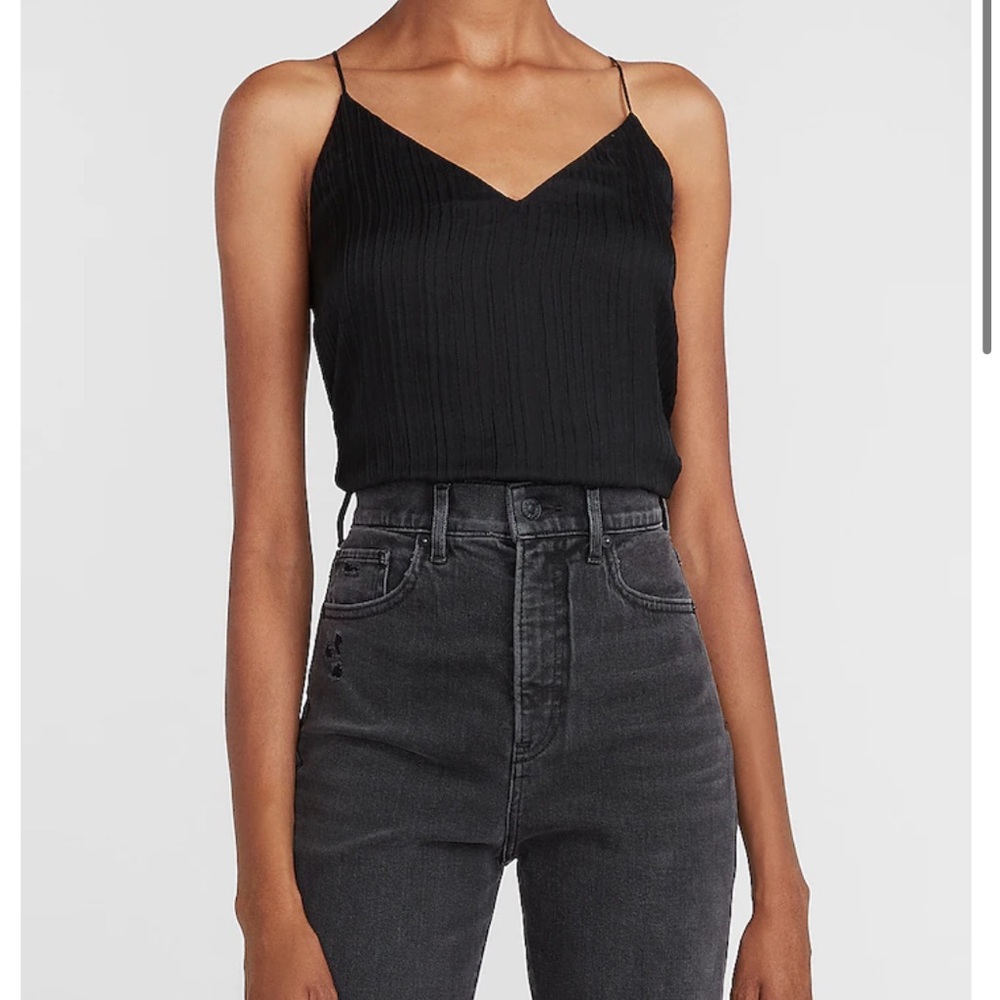 Black tank top